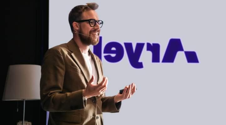 A picture of Mattia Salvi, CEO and Co-Founder of Aryel